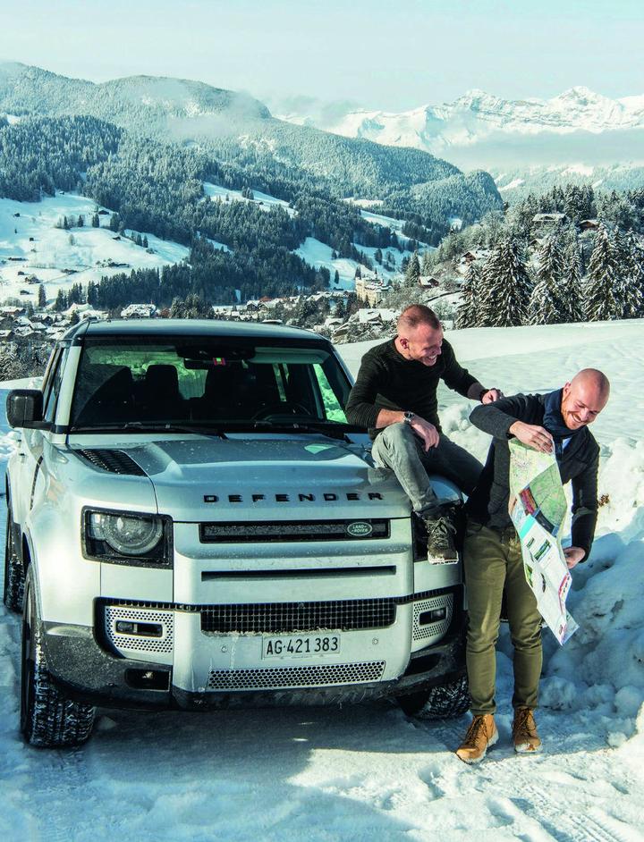 Land Rover Defender 110: Glamour und Lifestyle in Gstaad