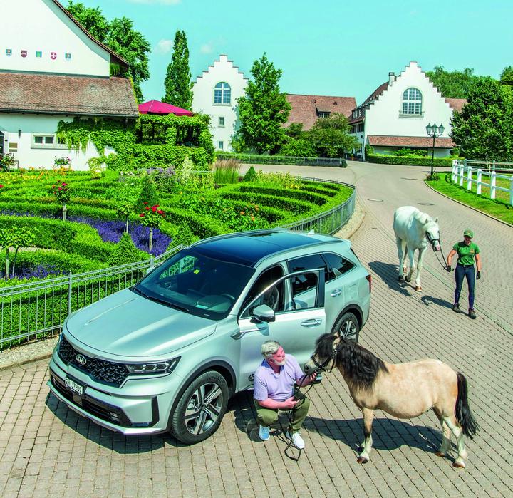 KIA Sorento PHEV: Zu Besuch im Pferdeparadies