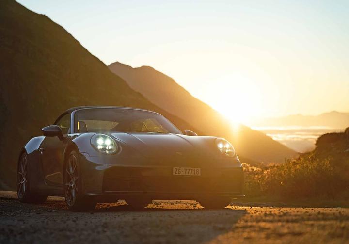 Porsche 911 Carrera T: Porsche im Gebirge