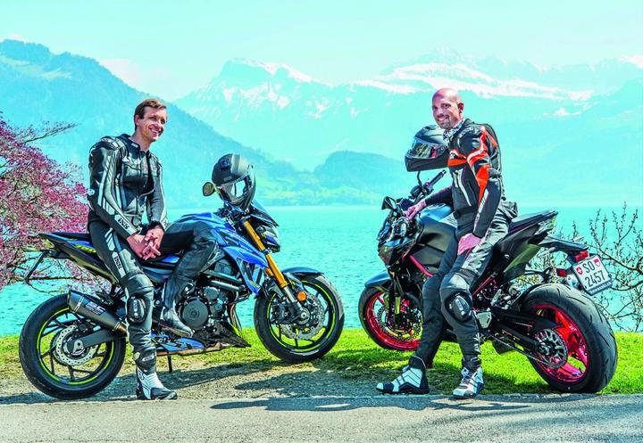 Suzuki × Kawasaki im Duell: Mann und Maschine